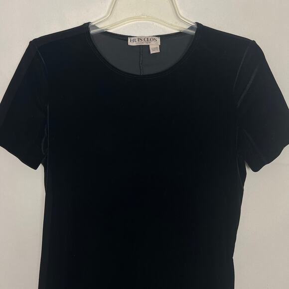 Vintage Huis Clos Dress Womens 6 Midi Stretch Y2K Gothcore Witchy Emo Whimsigoth - Picture 3 of 10